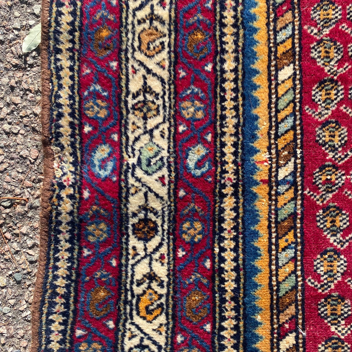Vintage Rug, 4' 5 x 7' 2 Red