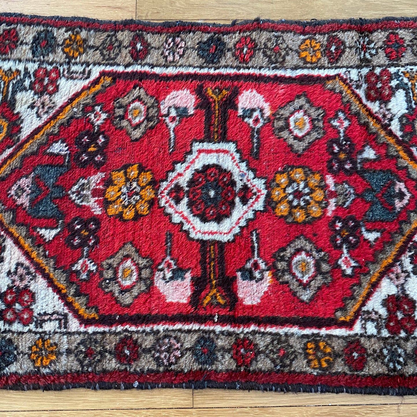 Vintage Rug, 1' 11 x 2' 10 Red