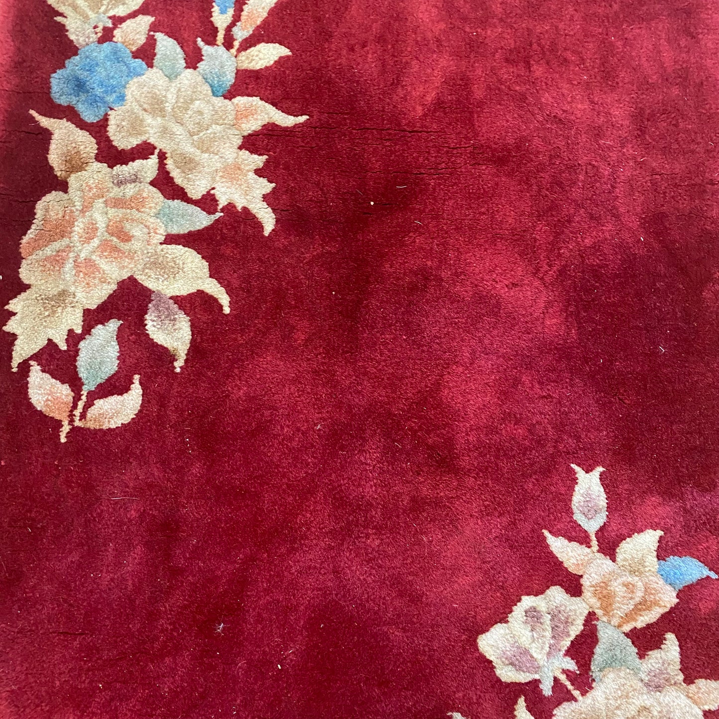 Vintage Rug, 2' x 4' 3 Red Orange