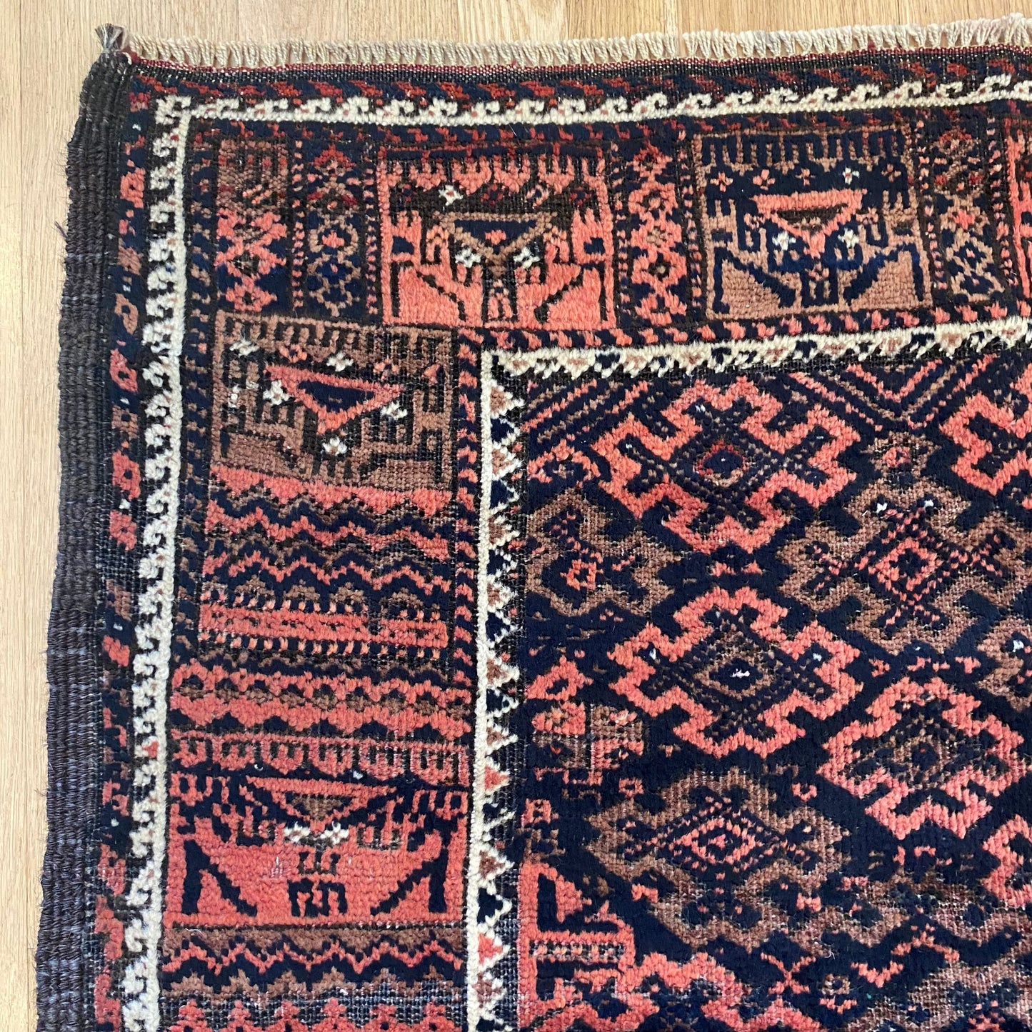Vintage Rug, 3' 2 x 5' 2 Brown