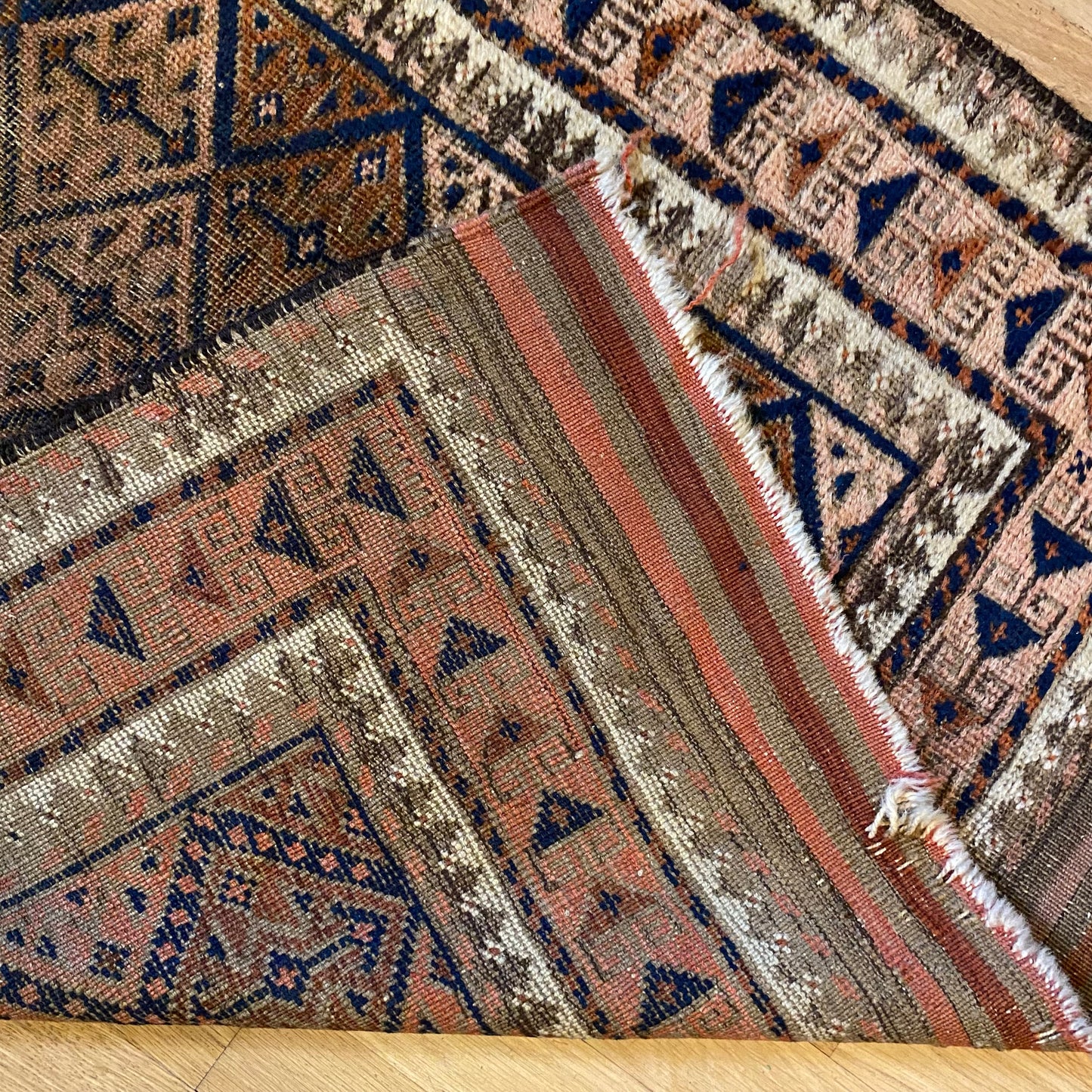 Vintage Rug, 2' 10 x 5' Blue