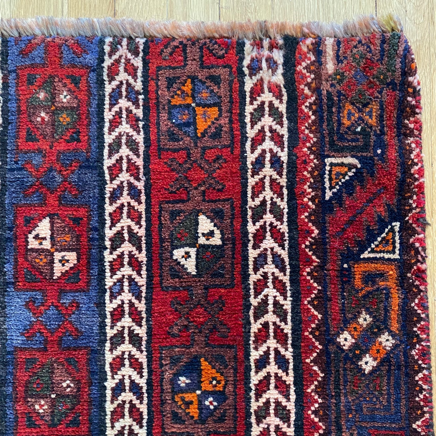 Vintage Rug, 2' 8 x 3' 5 Red