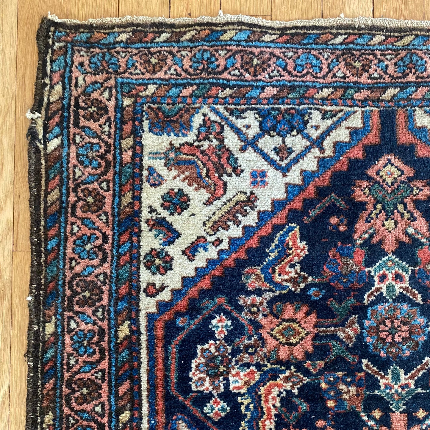 Vintage Rug, 2' 8 x 4' 1 Blue