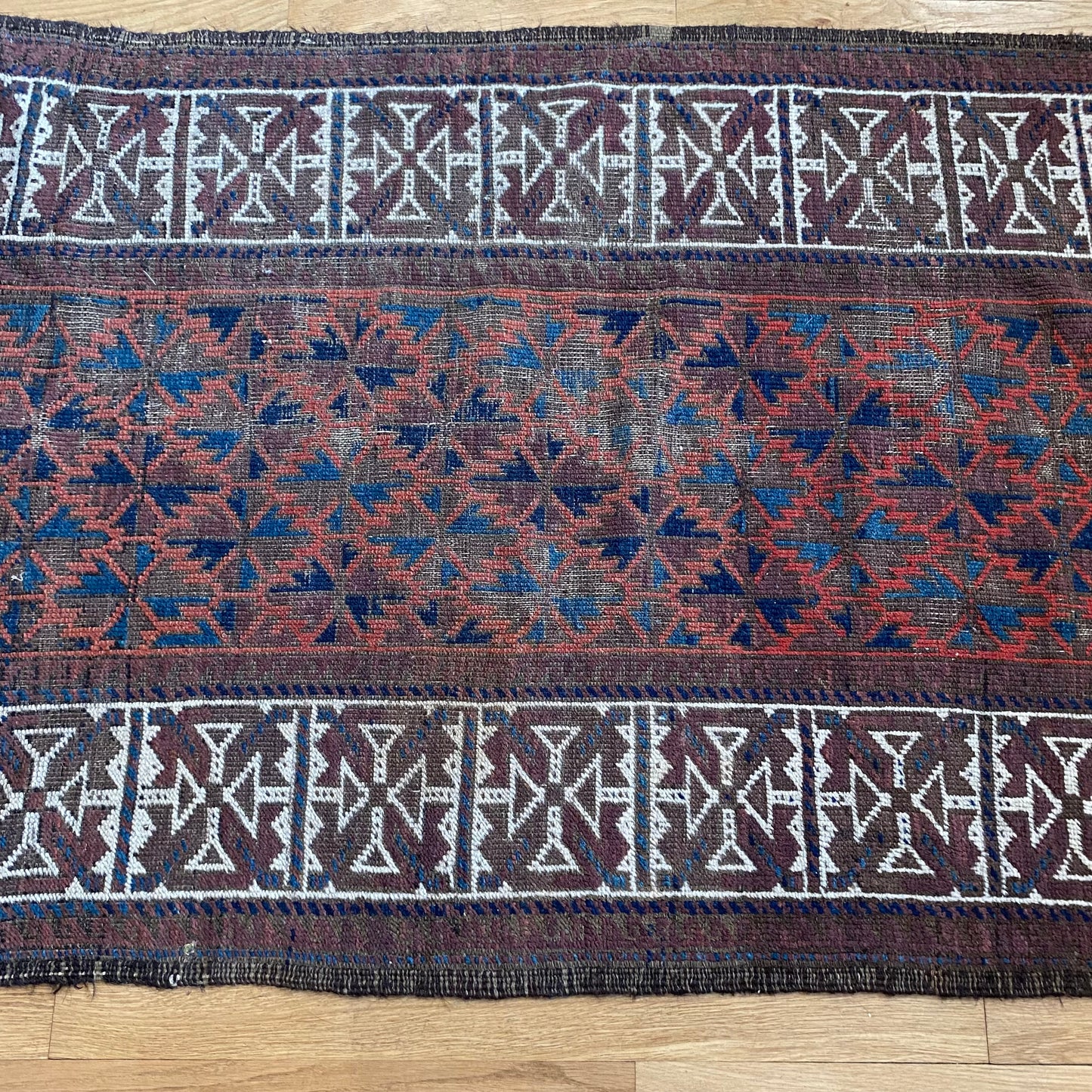 Baluch Rug, 2' 7 x 5' 4 Vintage Brown - Jessie's Oriental Rugs