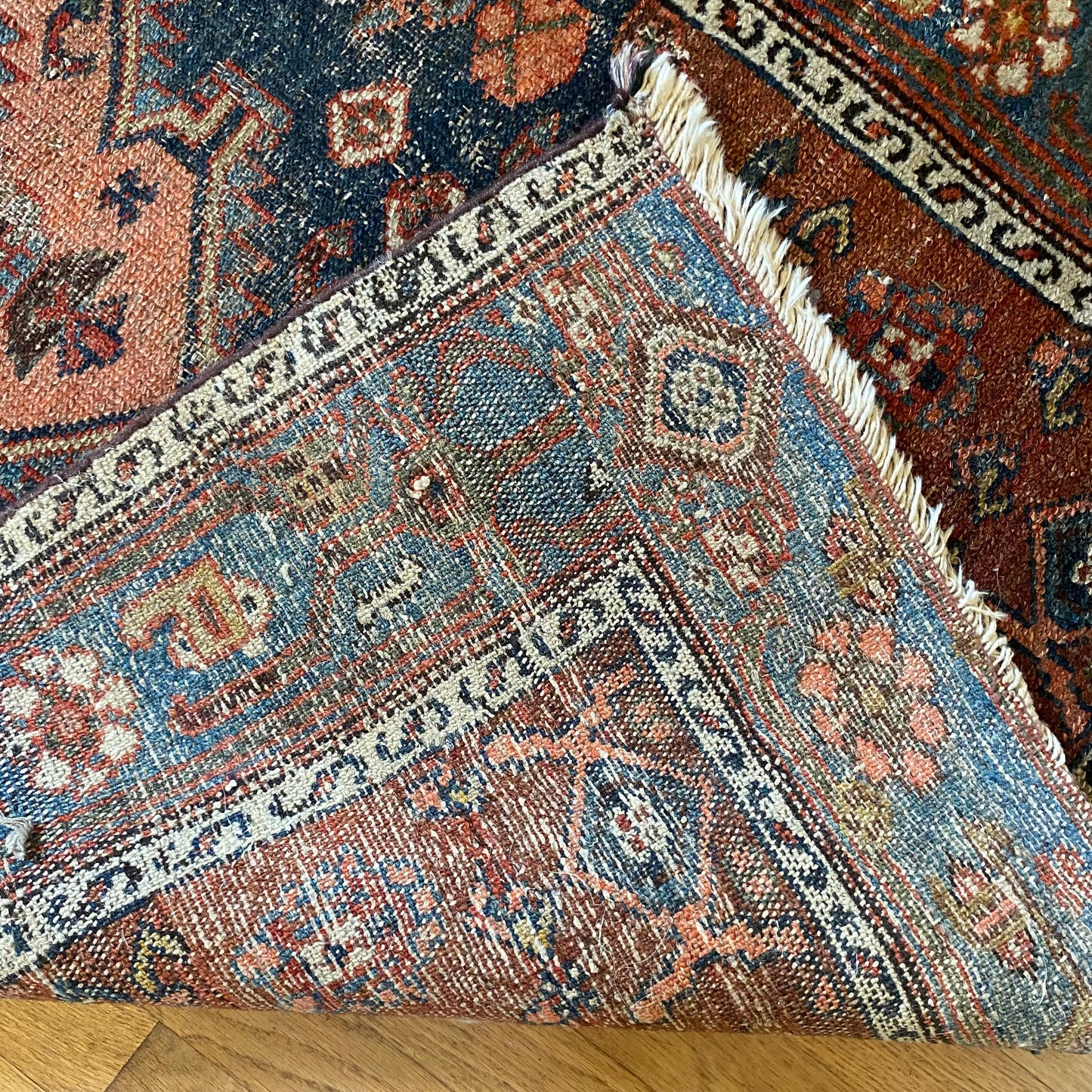 Vintage Rug, 3' 4 x 5' 5 Brown