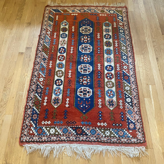 Vintage Rug, 3' x 5' 2 Terracotta