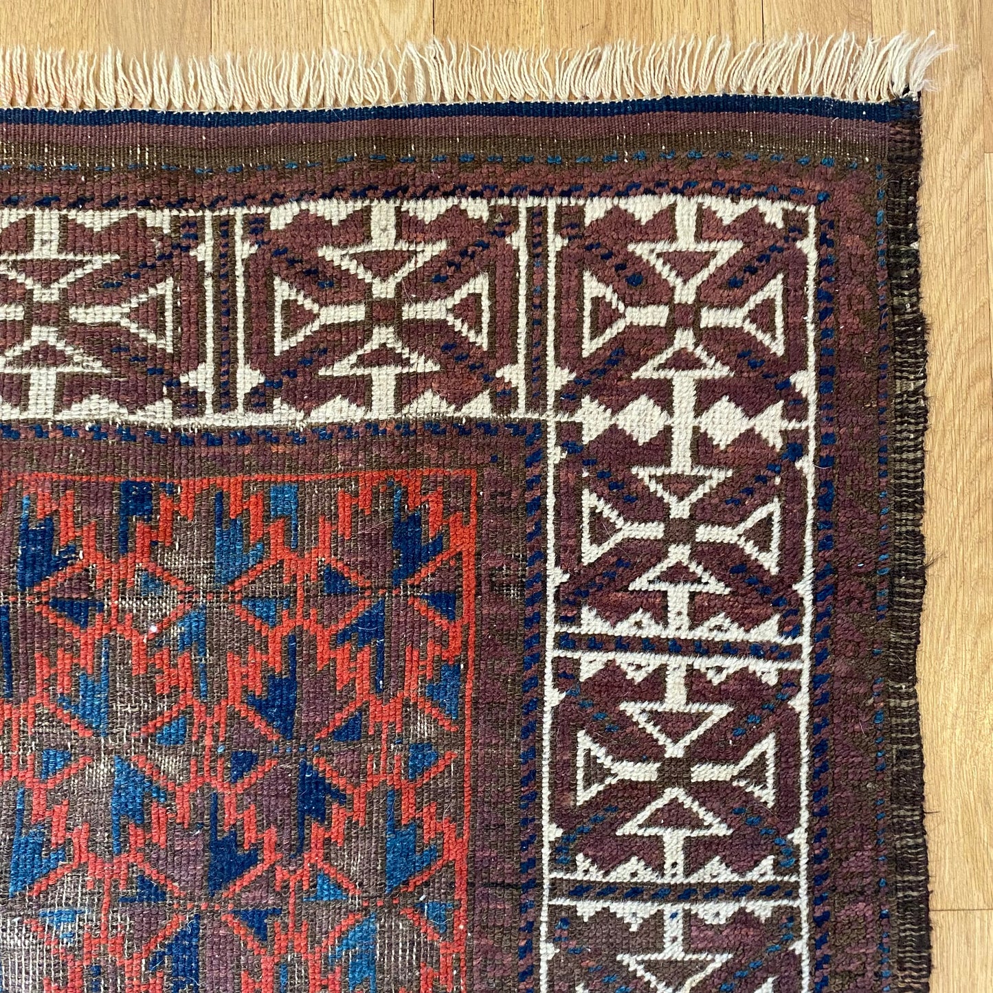 Baluch Rug, 2' 7 x 5' 4 Vintage Brown - Jessie's Oriental Rugs