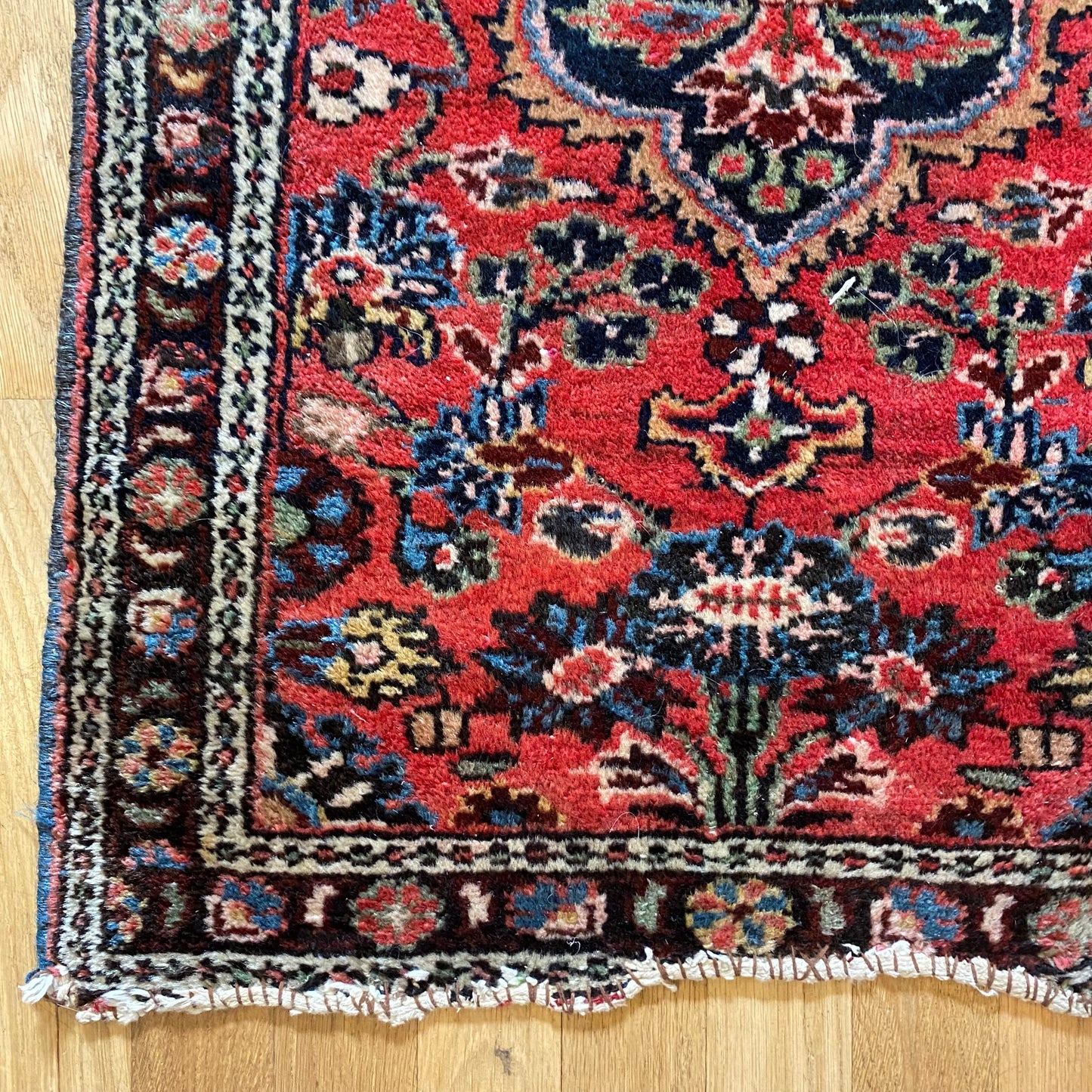 Vintage Rug, 1' 11 x 2' 11 Pink