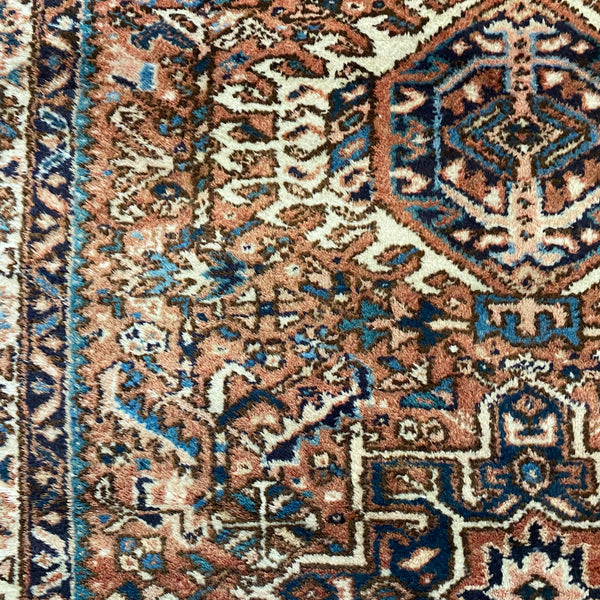 Vintage Rug, 3' 10 x 4' 10 Red