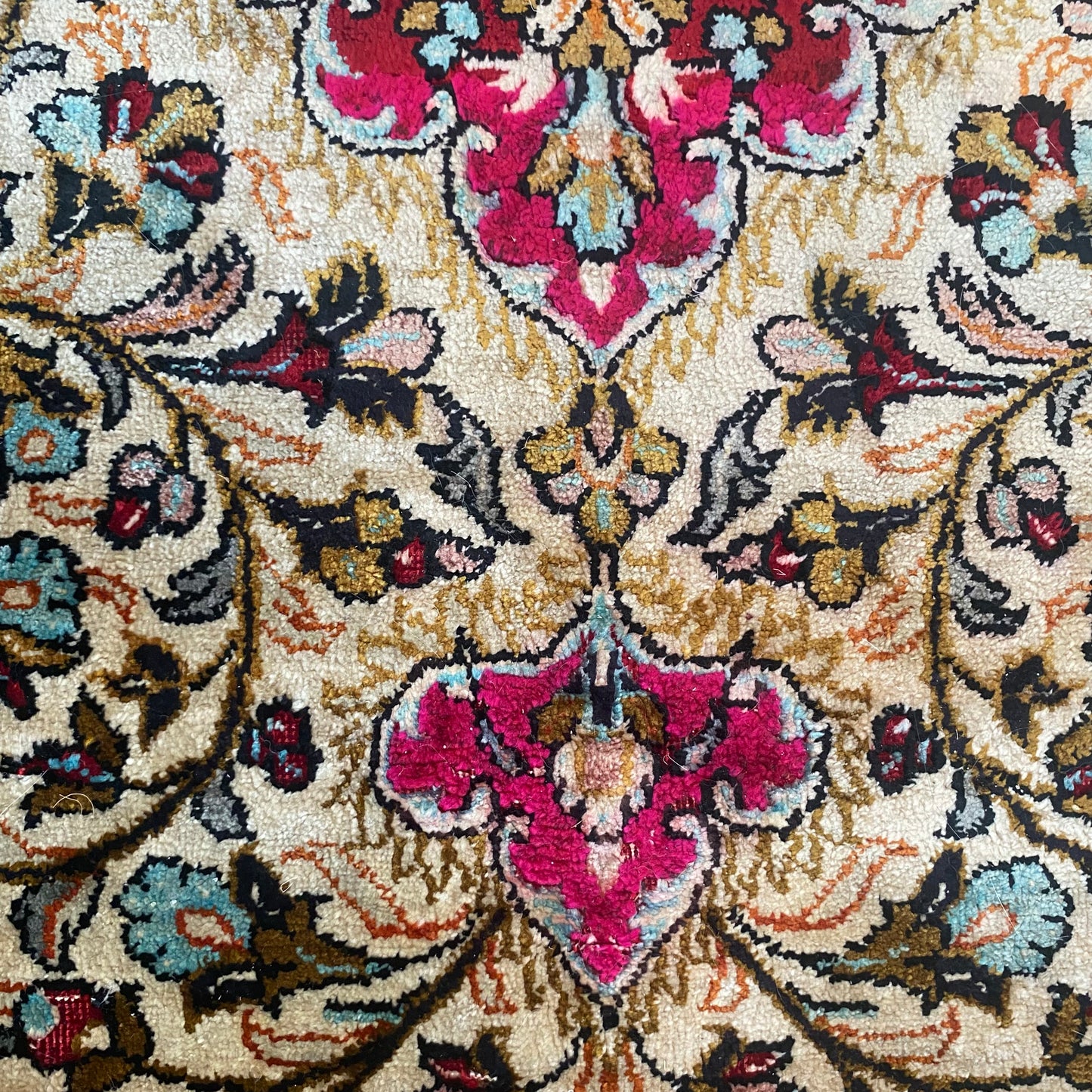 Vintage Rug, 2' 8 x 4' 6 Silk