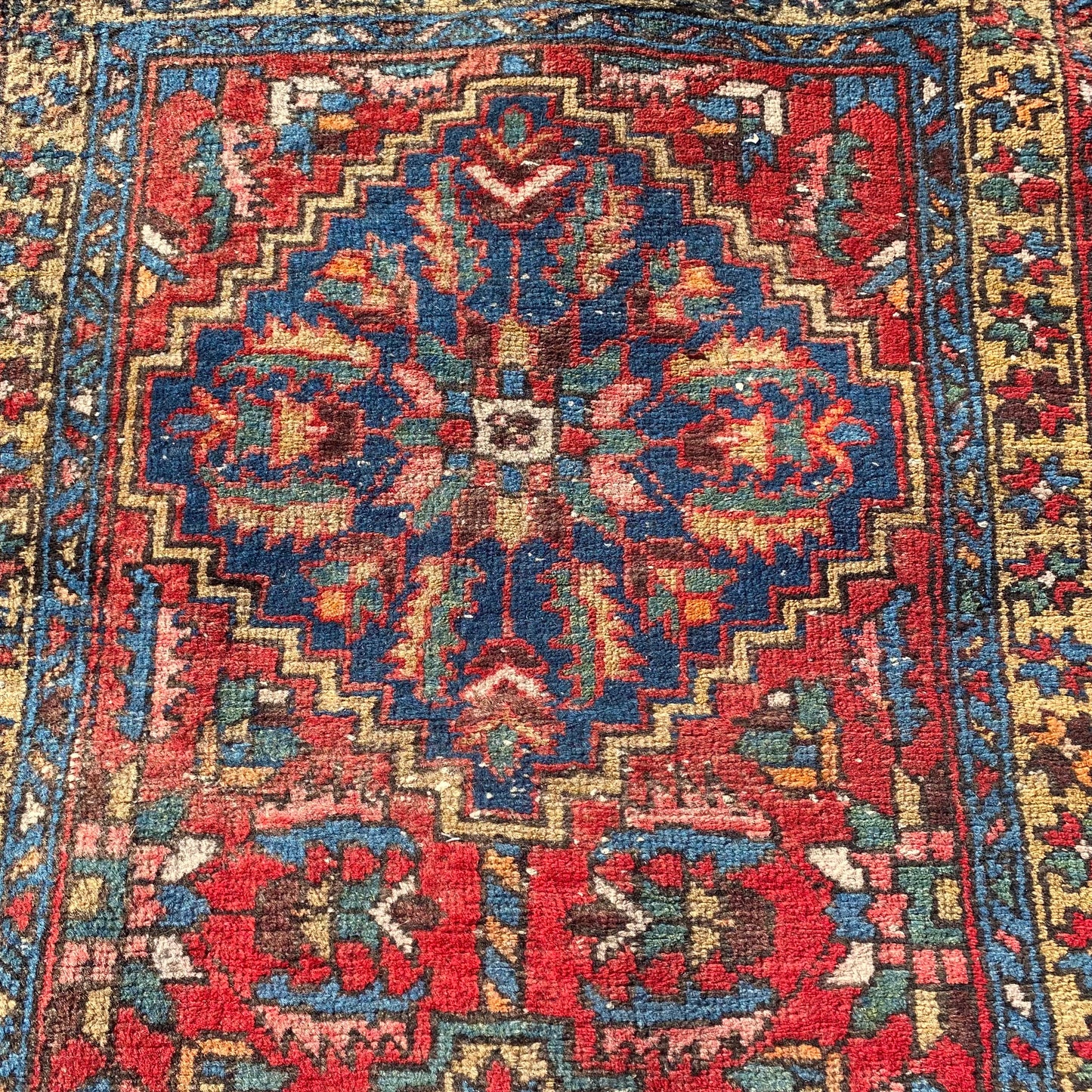 Persian Rug Runner, 2' 11 x 10' 10 Red Vintage - Jessie's Oriental Rugs