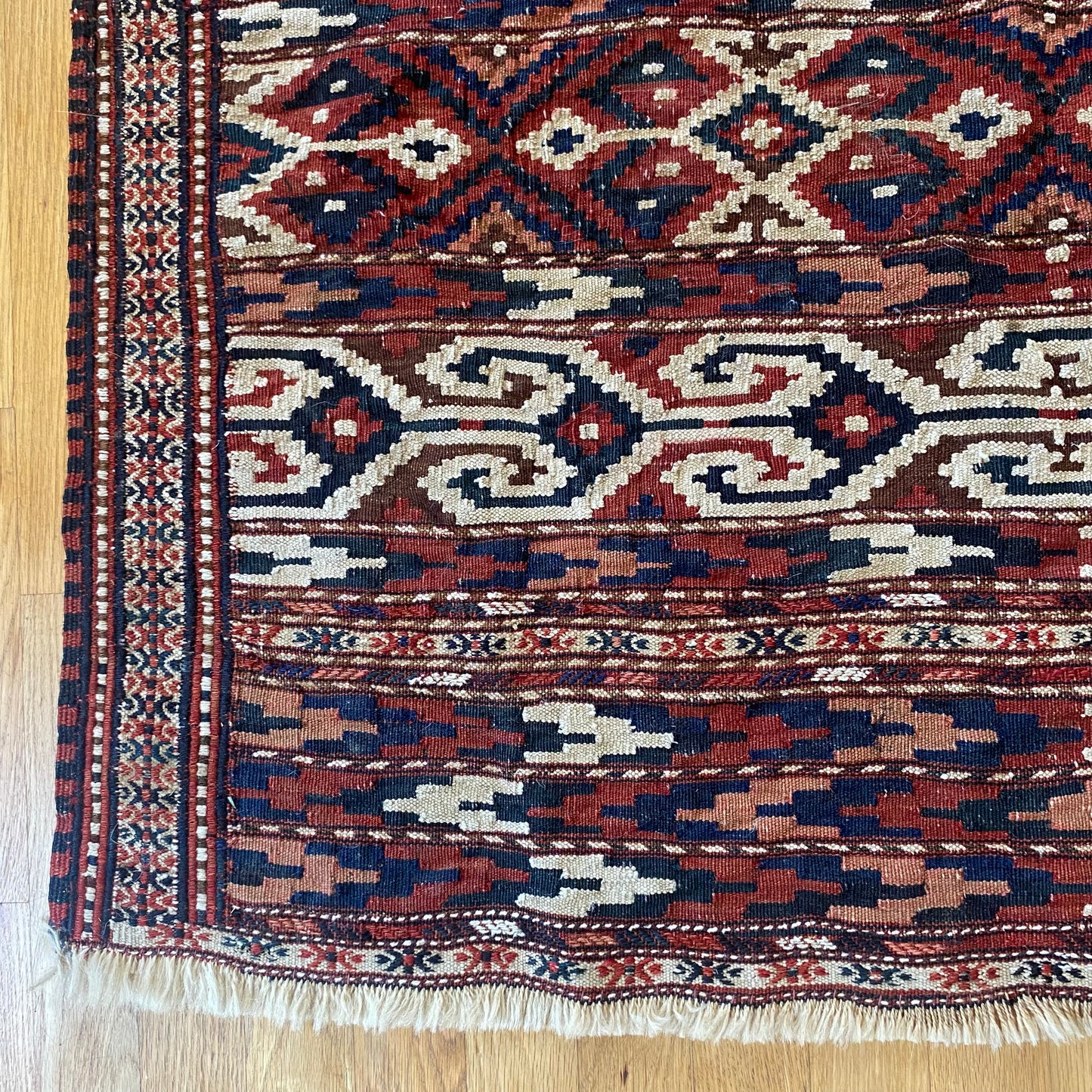 Vintage Rug, 3' 6 x 6' 9 Kilim