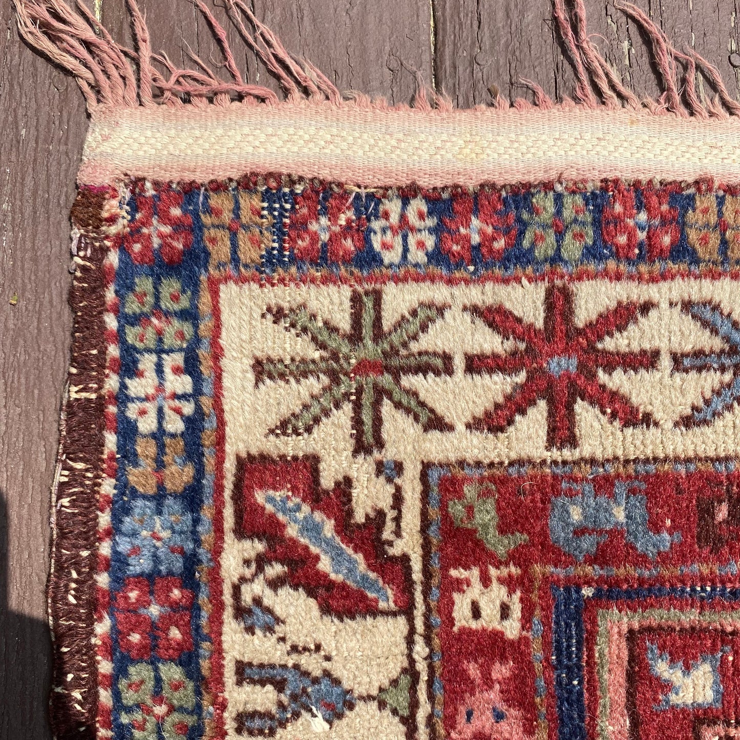 Vintage Rug, 3' 3 x 6' 10 Red