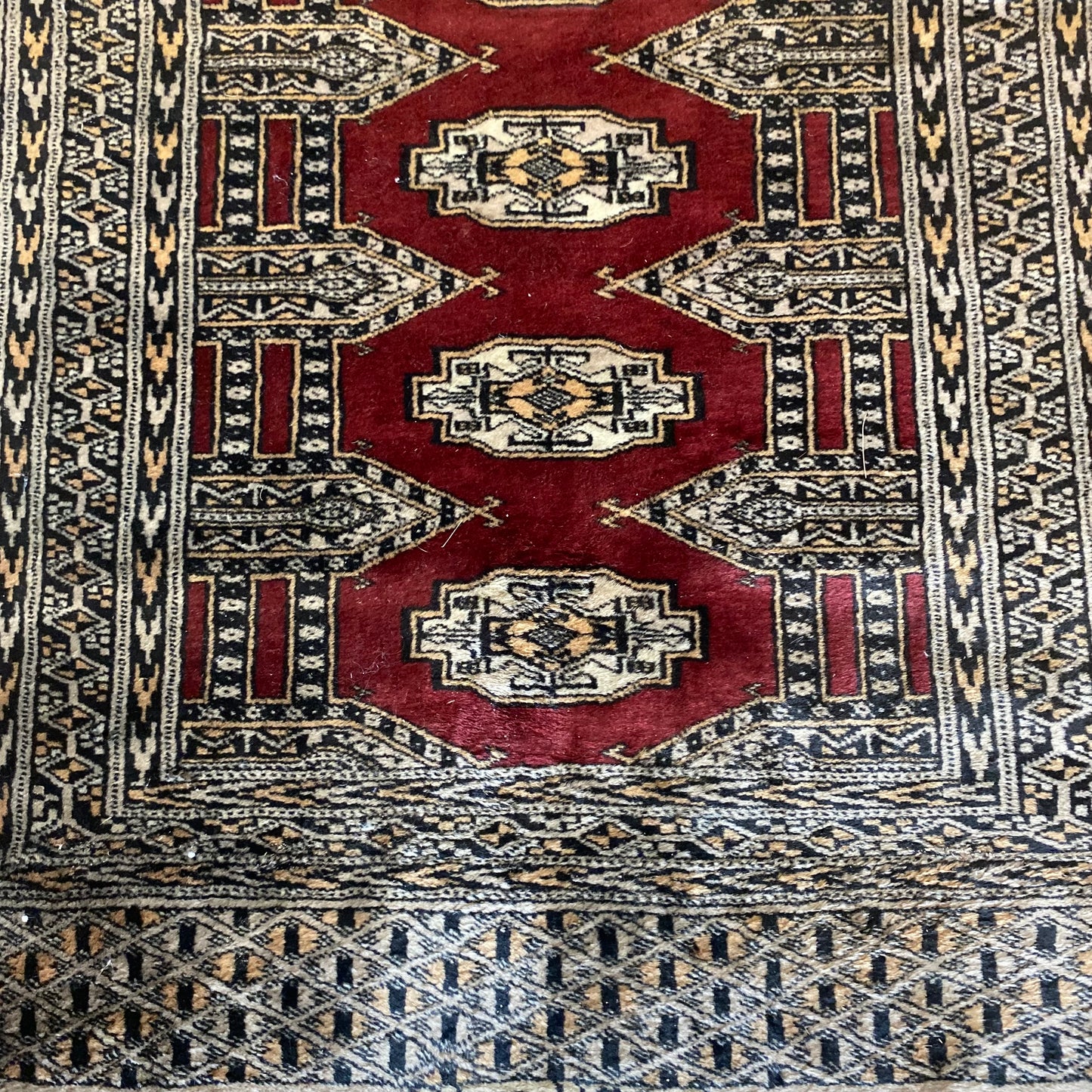 Vintage Rug, 2' 1 x 6' 6 Red