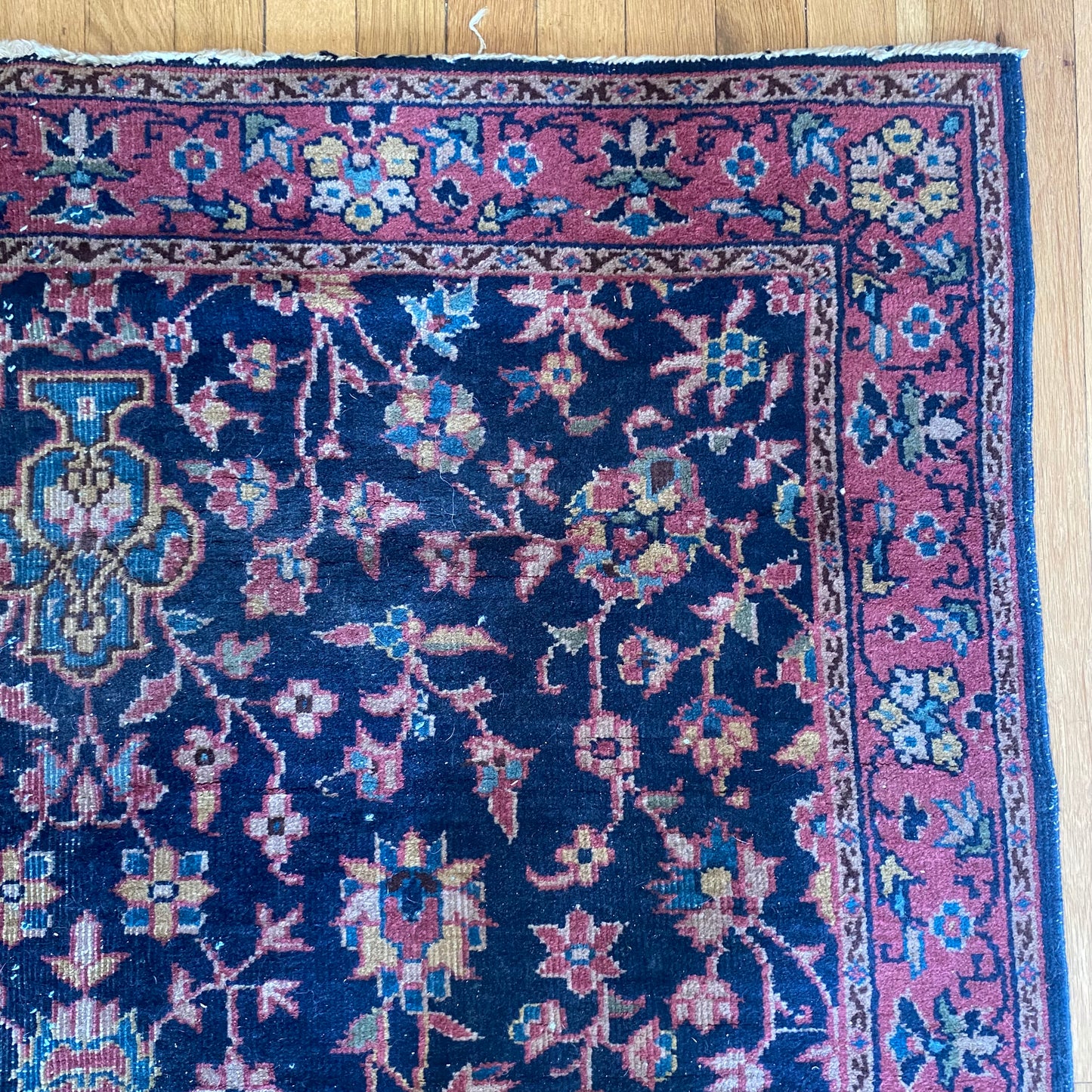 Vintage Rug, 4' x 6' 11 Blue