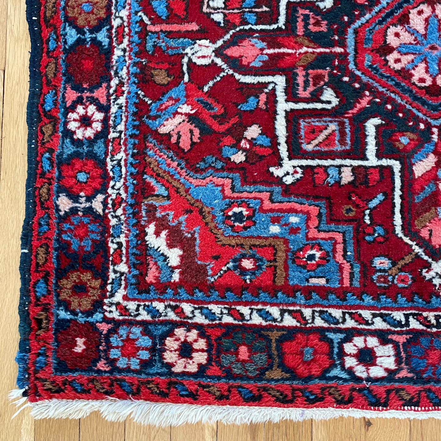 Vintage Rug, 3' 7 x 6' 3 Red