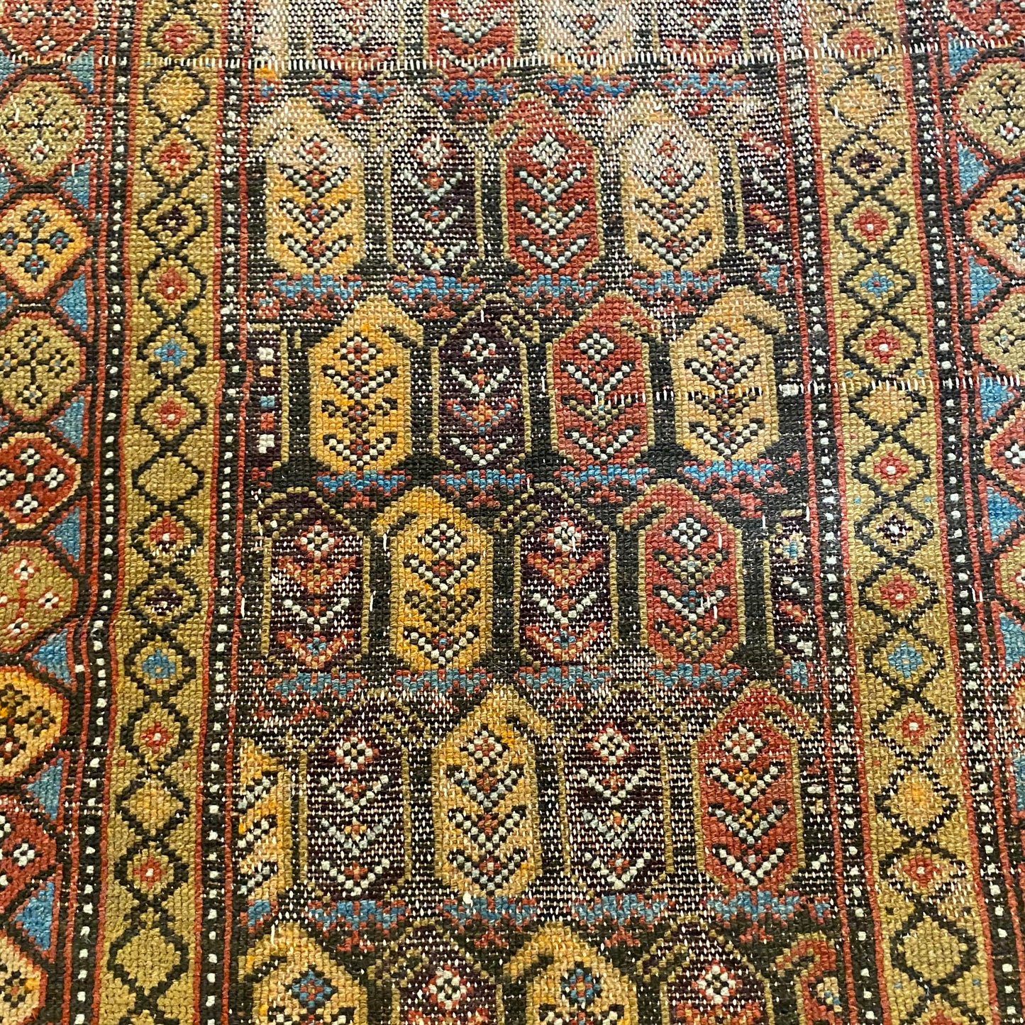 Vintage Rug, 3' 5 x 7' Brown