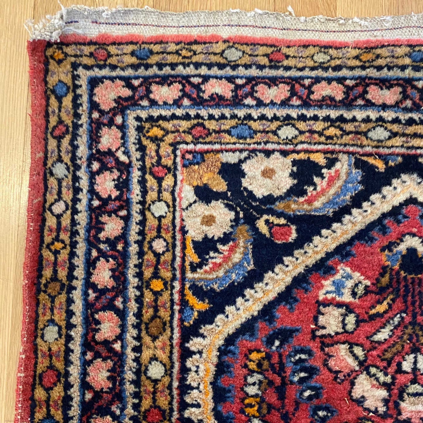 Vintage Rug, 2' 3 x 4' 2 Red