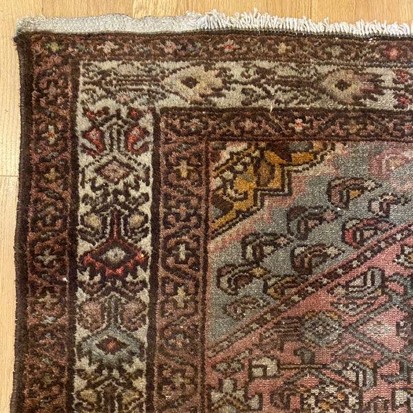 Vintage Rug, 3' 4 x 6' 5 Red