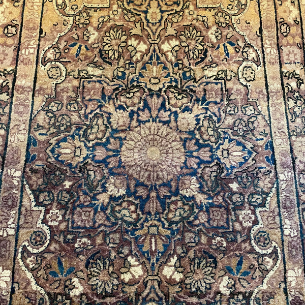 Vintage Rug, 3' 1 x 4' 9 Grey