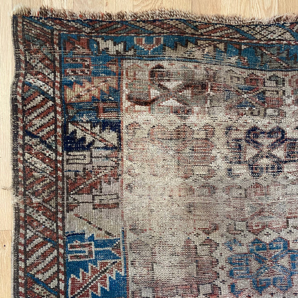 Antique Rug, 3' 2 x 5' 1 Beige