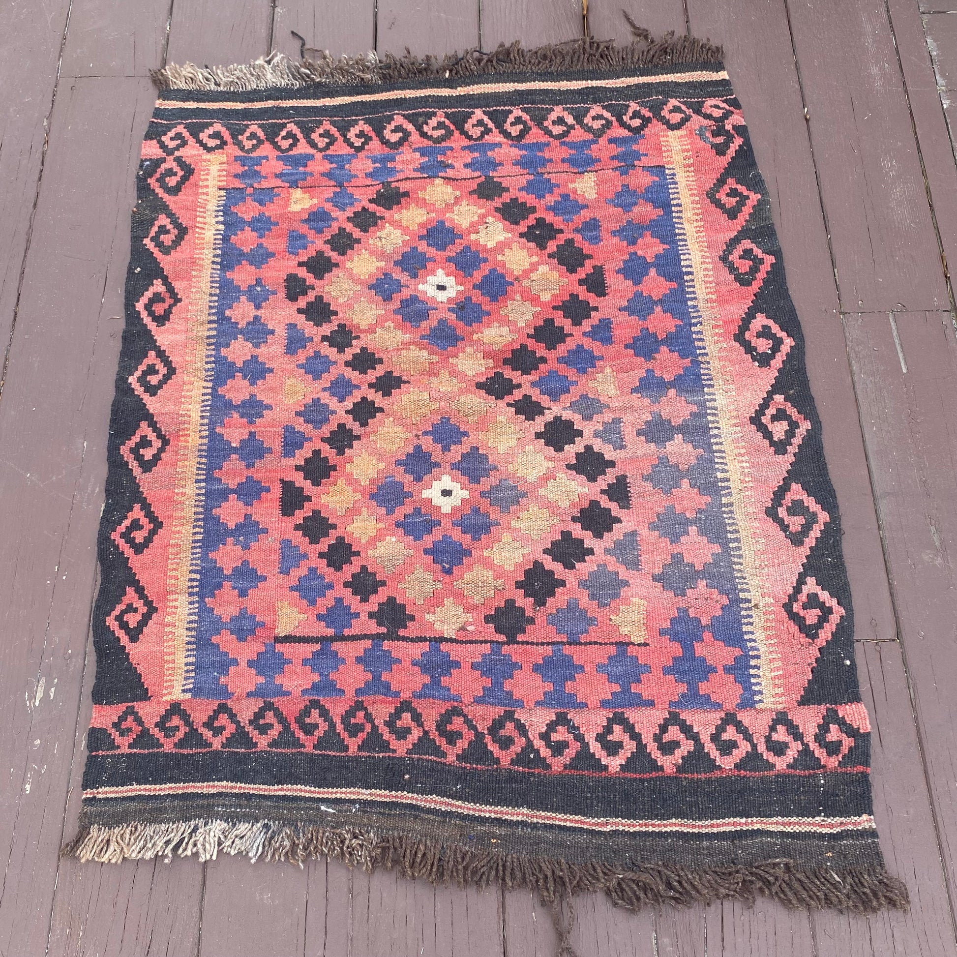 Vintage Rug, 2' 9 x 3' 8 Red - Jessie's Oriental Rugs