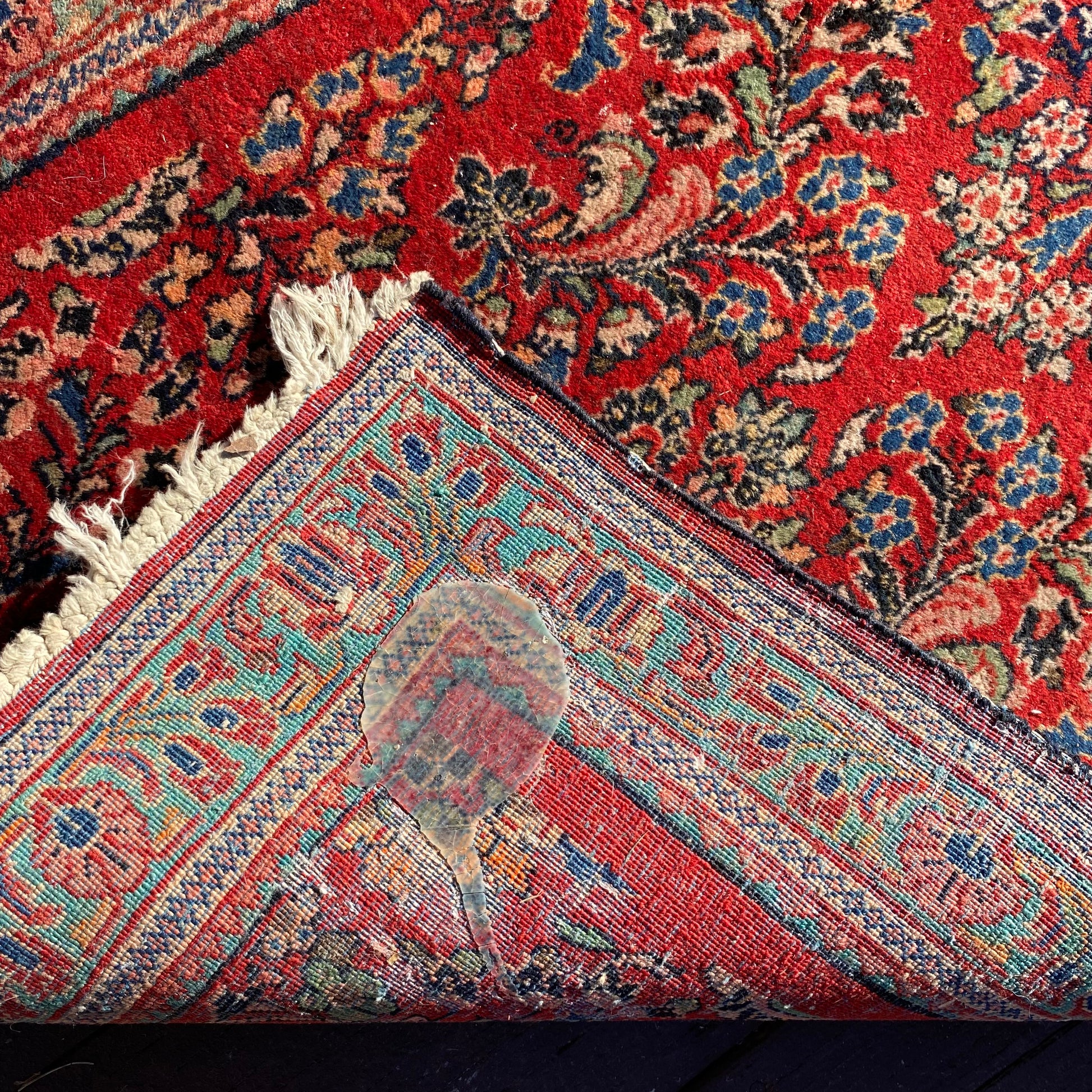 Vintage Rug, 2' 1 x 4' 1 Red - Jessie's Oriental Rugs