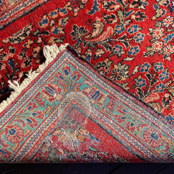 Vintage Rug, 2' 1 x 4' 1 Red