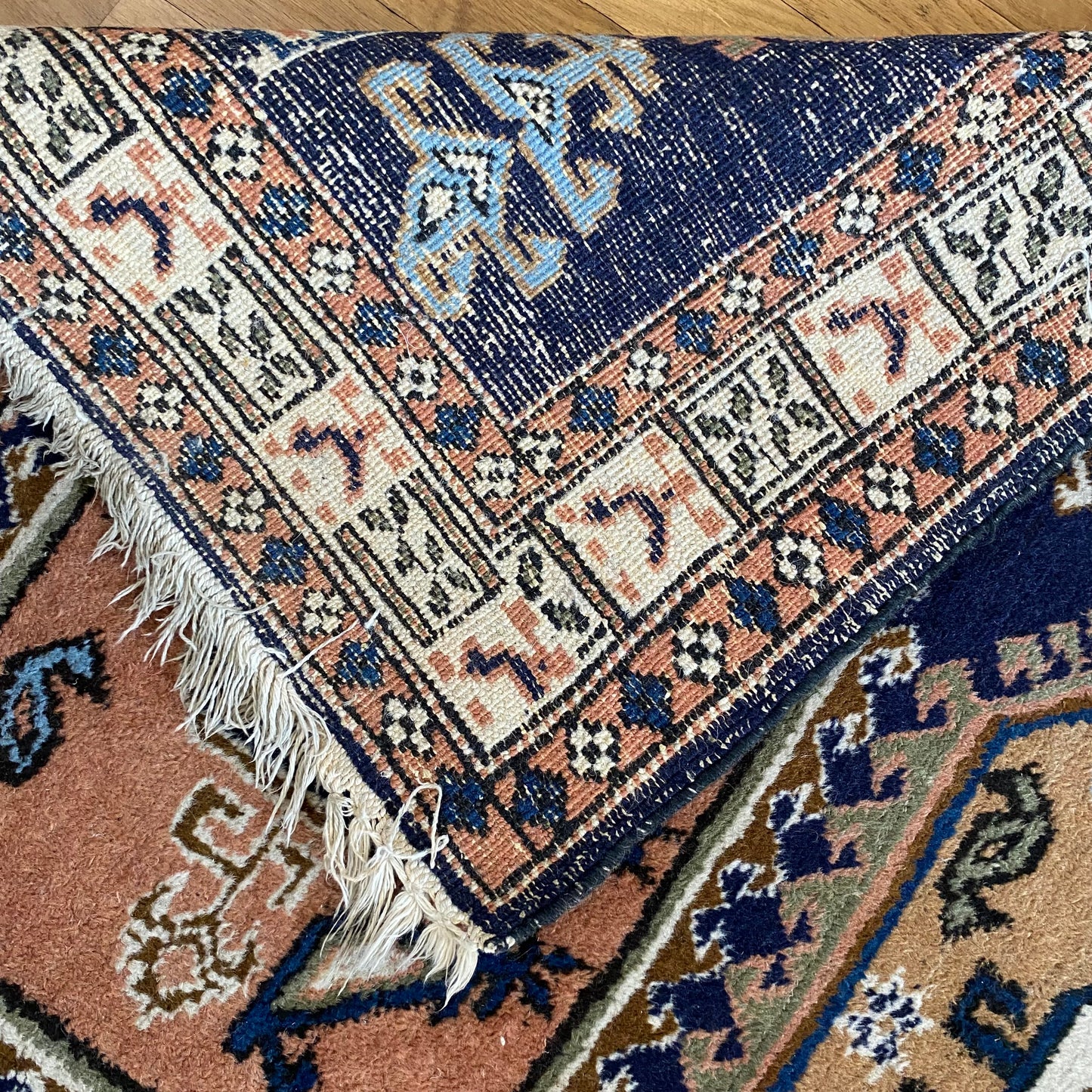 Persian Meshkin, 3' 9 x 5' 4 Blue