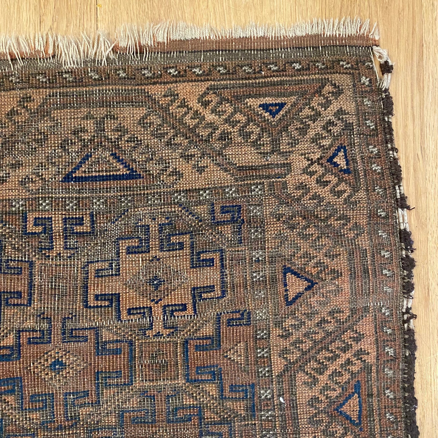 Vintage Rug, 3' 3 x 5' Brown