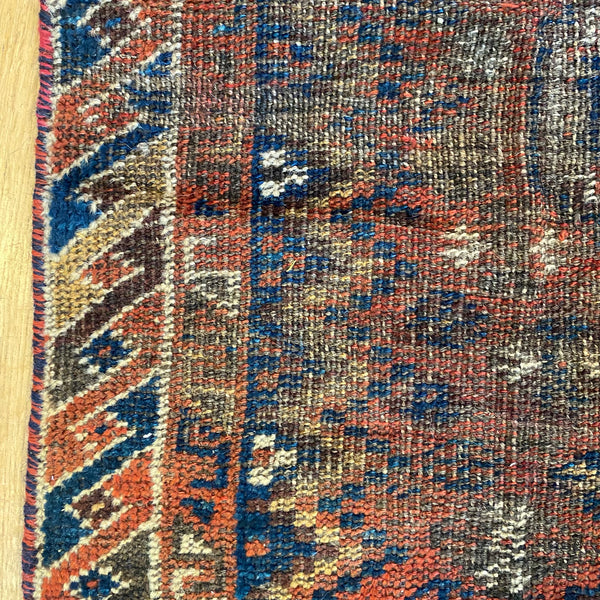 Vintage Rug, 2' 7 x 4' Brown