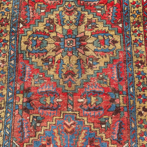 Vintage Rug, 2' 11 x 10' 10 Red Runner
