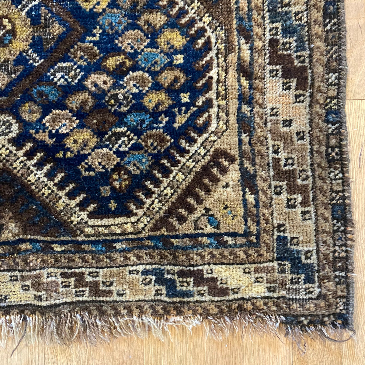 Vintage Rug, 2' 7 x 3' 11 Blue
