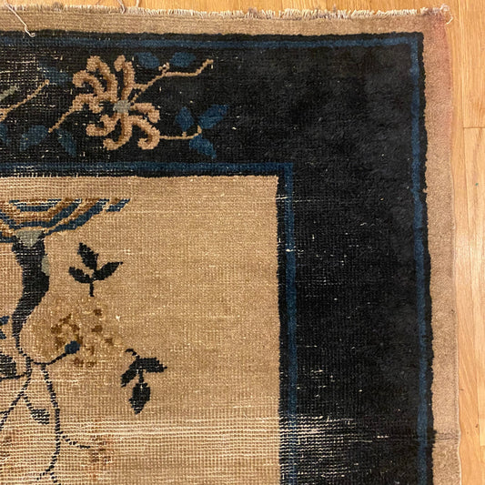 Vintage rug, 3' 1 x 5' 10 Beige