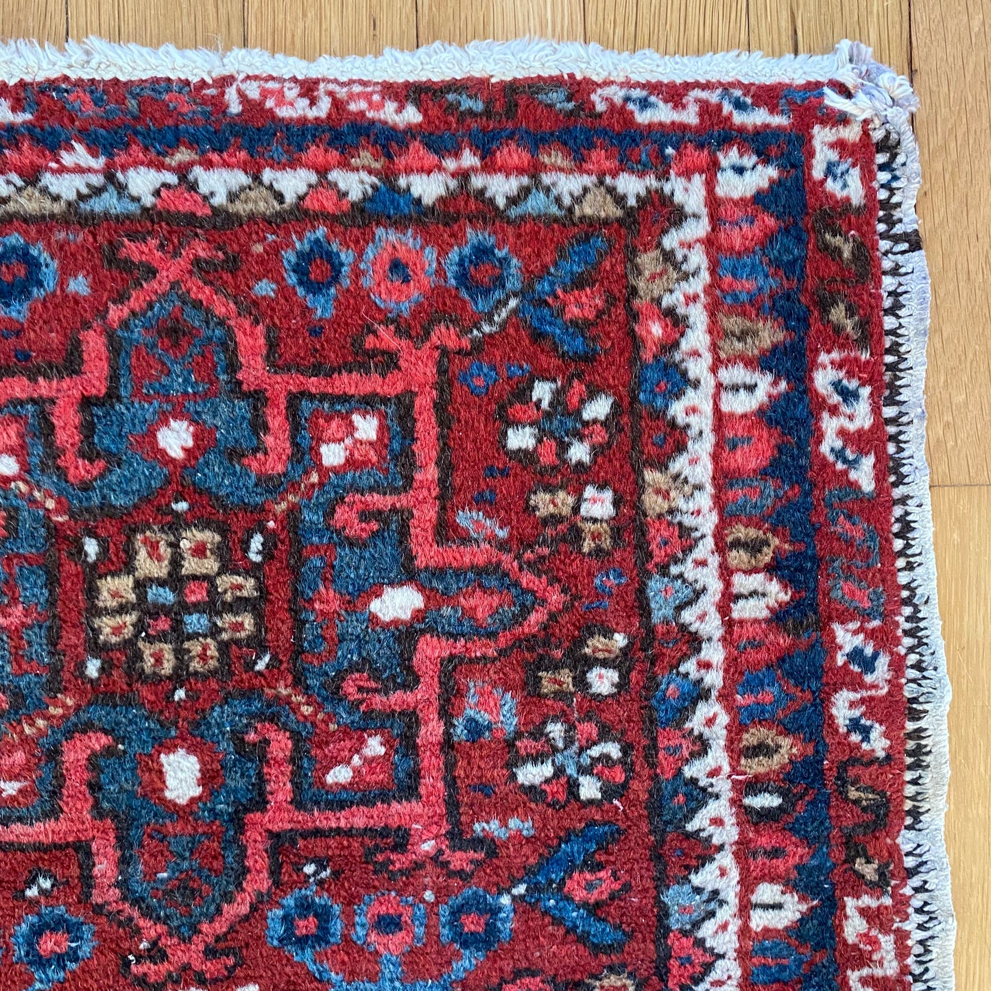 Vintage Rug, 1' 9 x 2' 8 Red