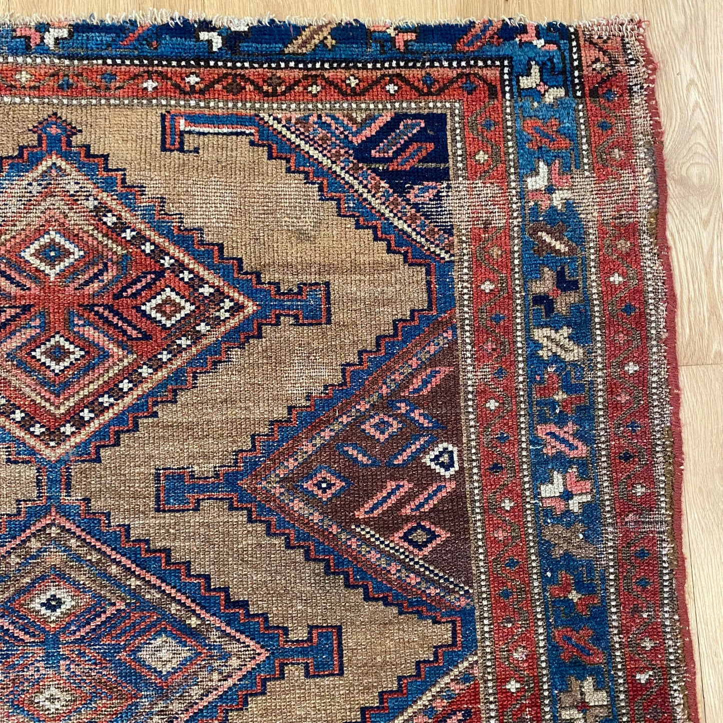 Vintage Rug, 3' 8 x 6' 1 Blue