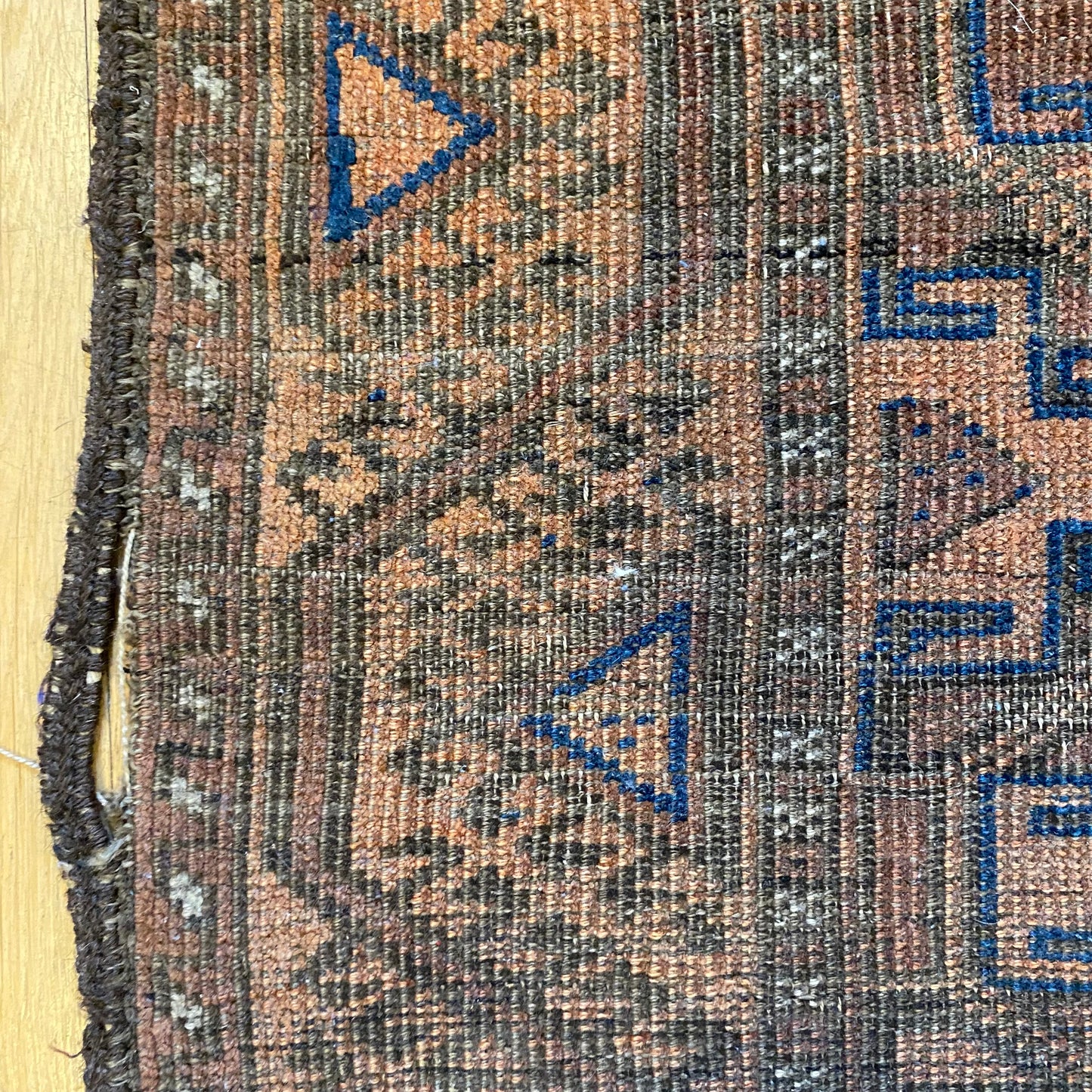 Vintage Rug, 3' 3 x 5' Brown