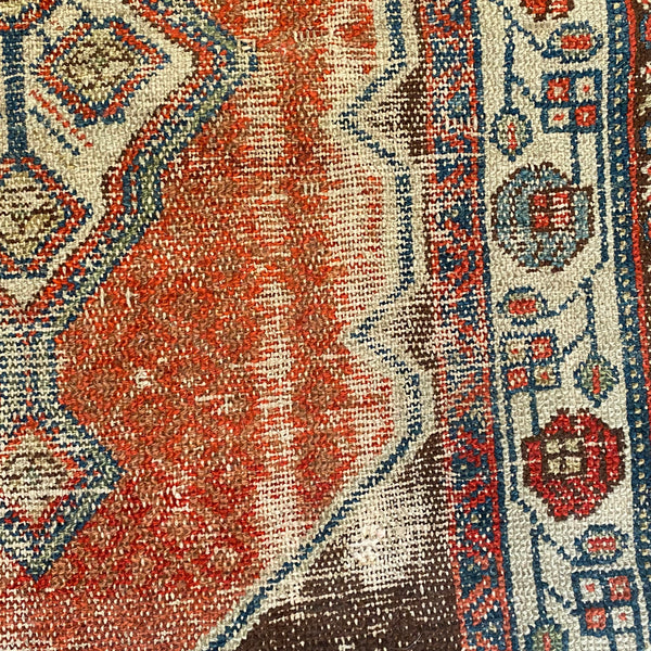 Vintage Rug,  2' 11 x 3' 9 Brown
