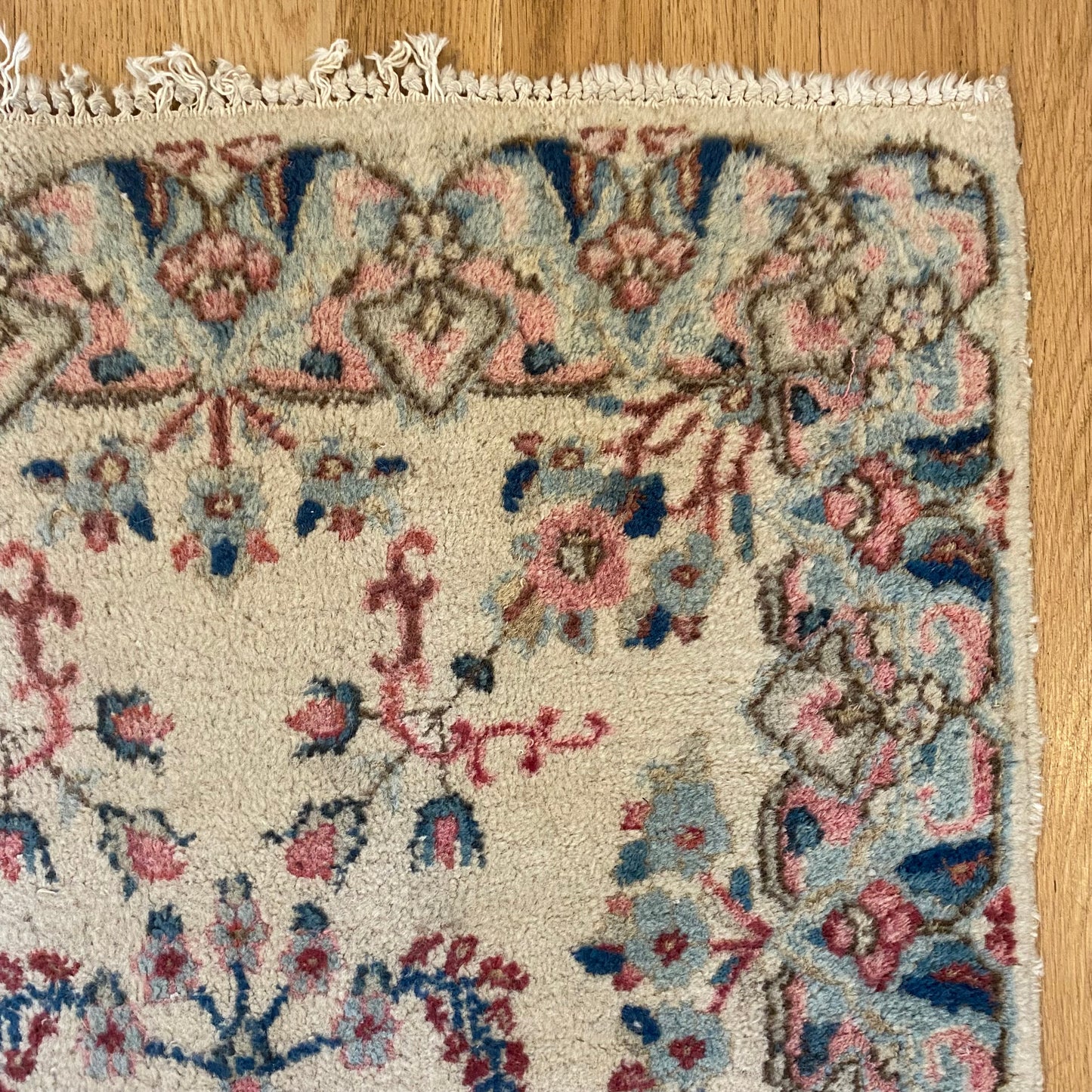 Vintage Rug, 1' 11 x 3' Cream