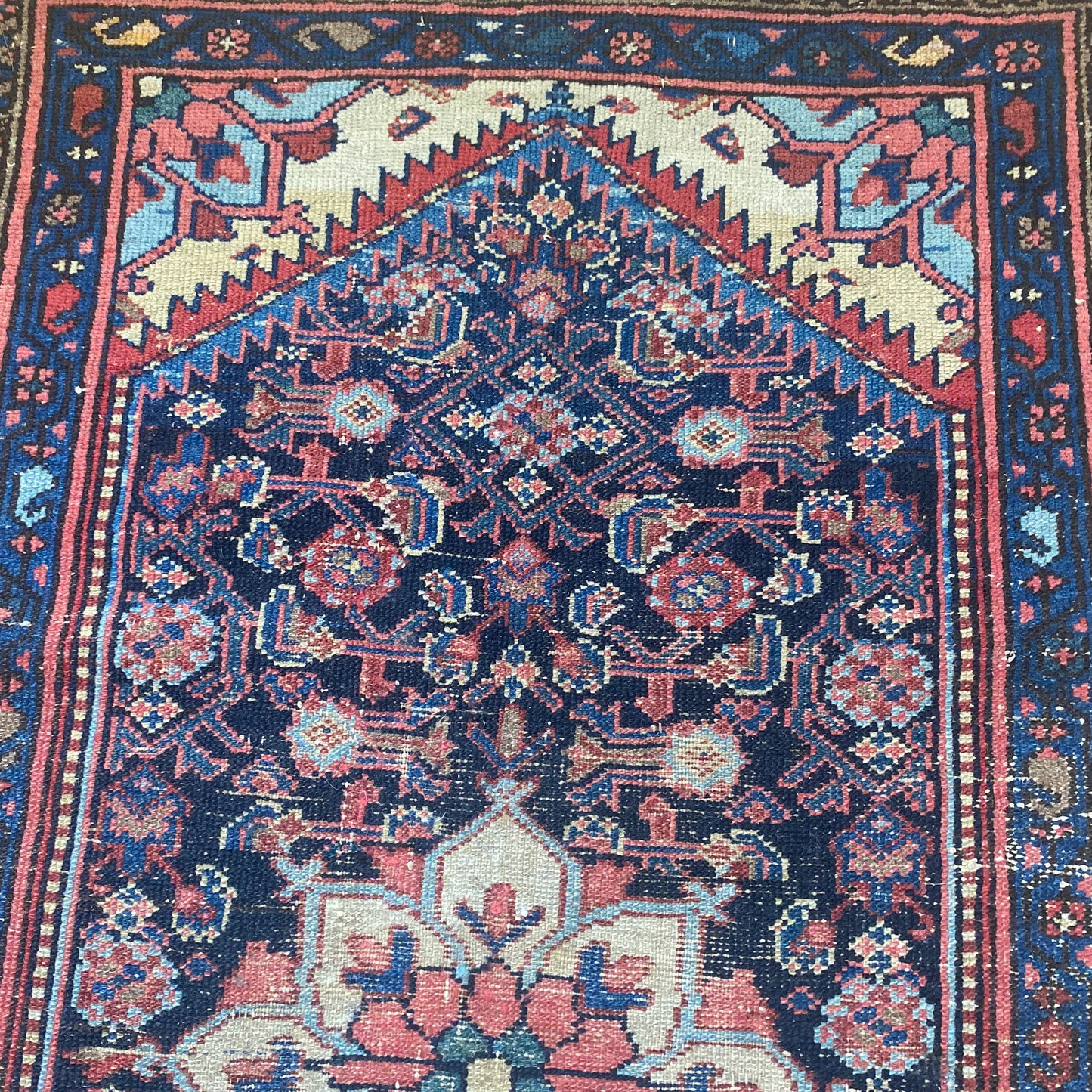Vintage Rug, 2' 7 x 4' 4 Blue