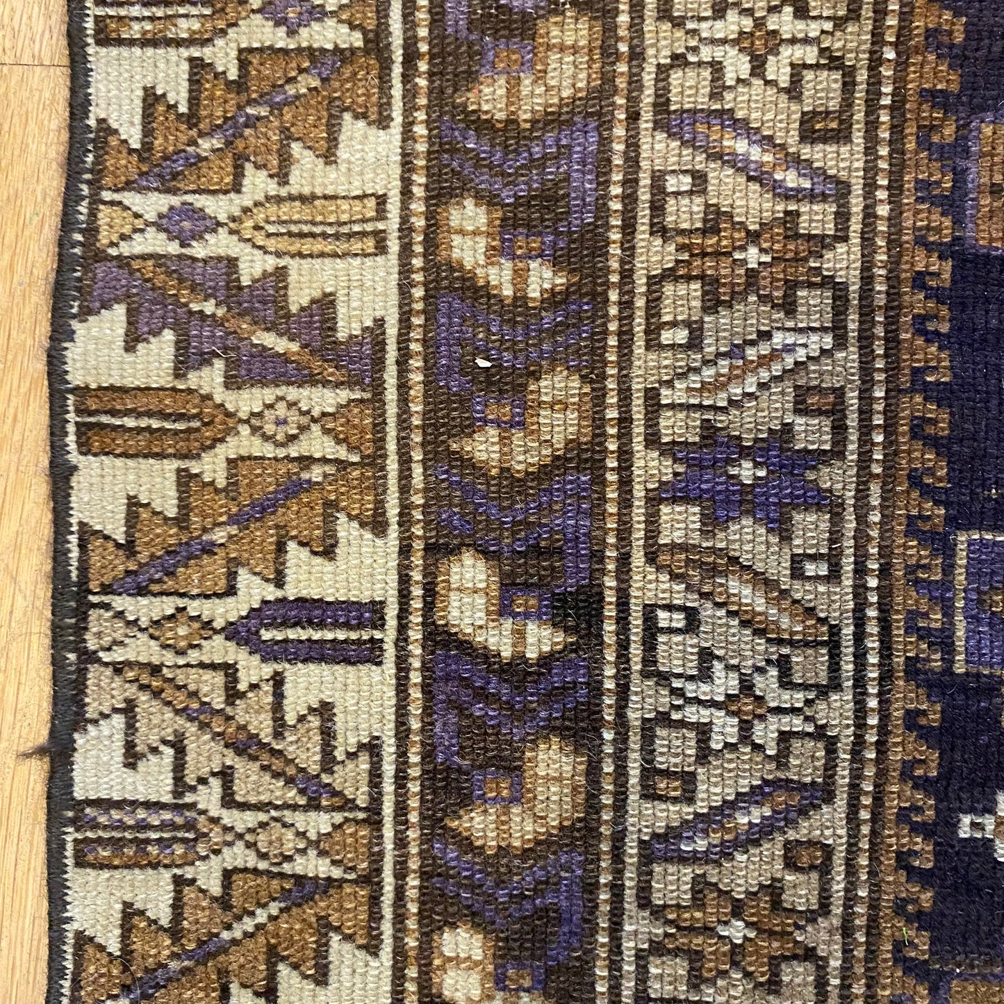 Antique Rug, 3' 9 x 6' 2 Caucasian