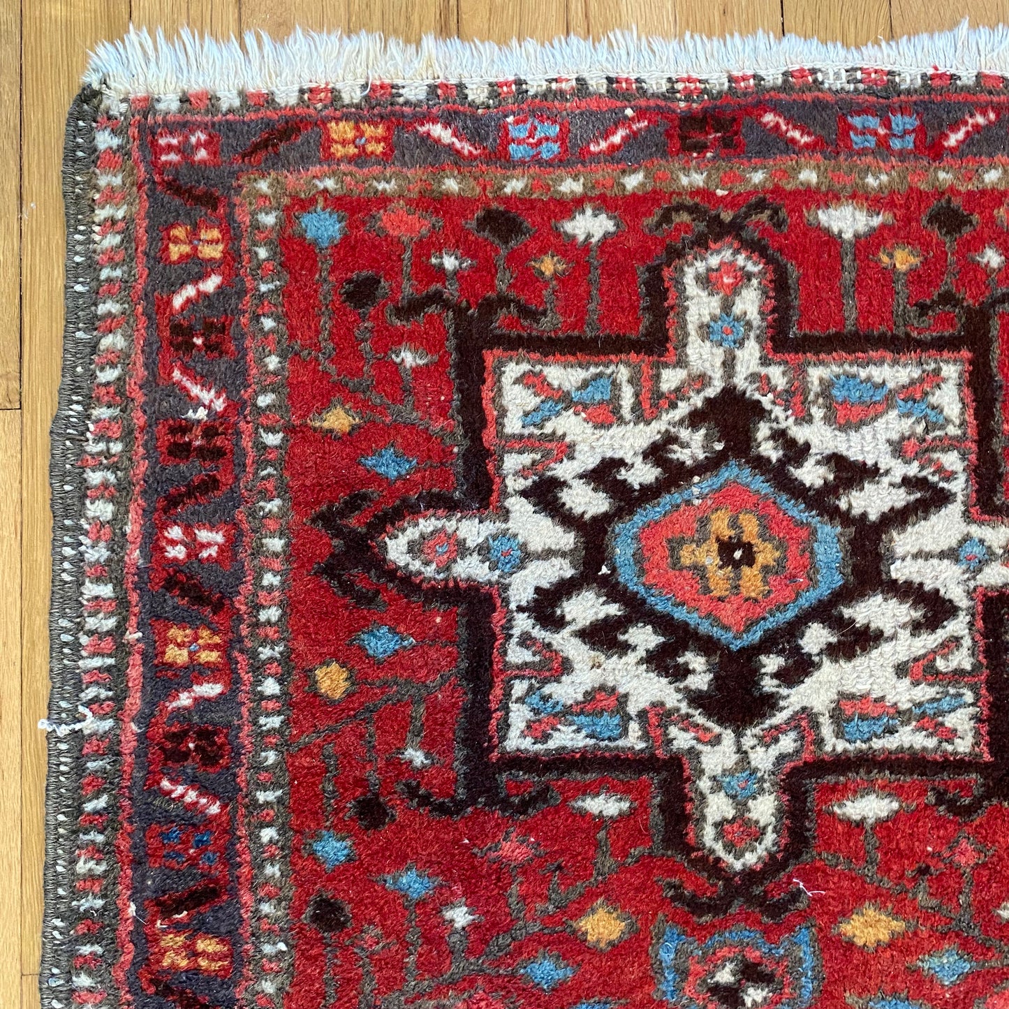 Vintage Rug, 2' 3 x 4' 2 Red