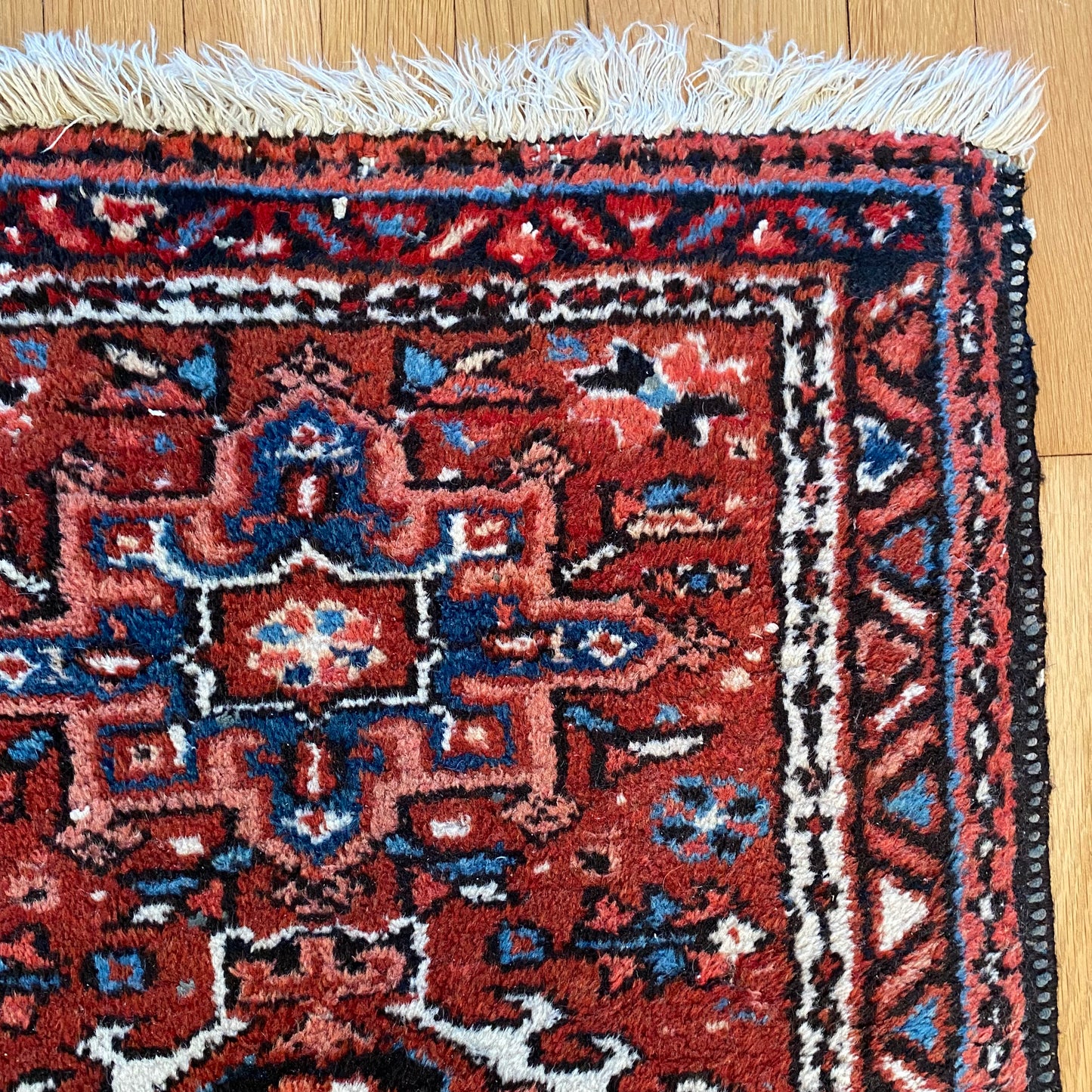 Vintage Rug, 2' 1 x 3' Red
