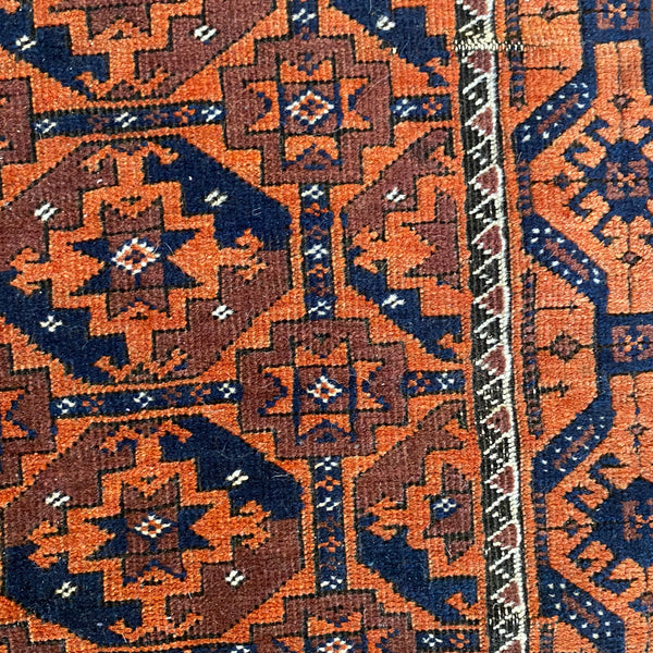 Vintage Rug, 2' 11 x 5' 9 Brown