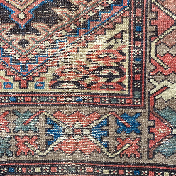 Vintage Rug, 3' 7 x 6' 9 Brown