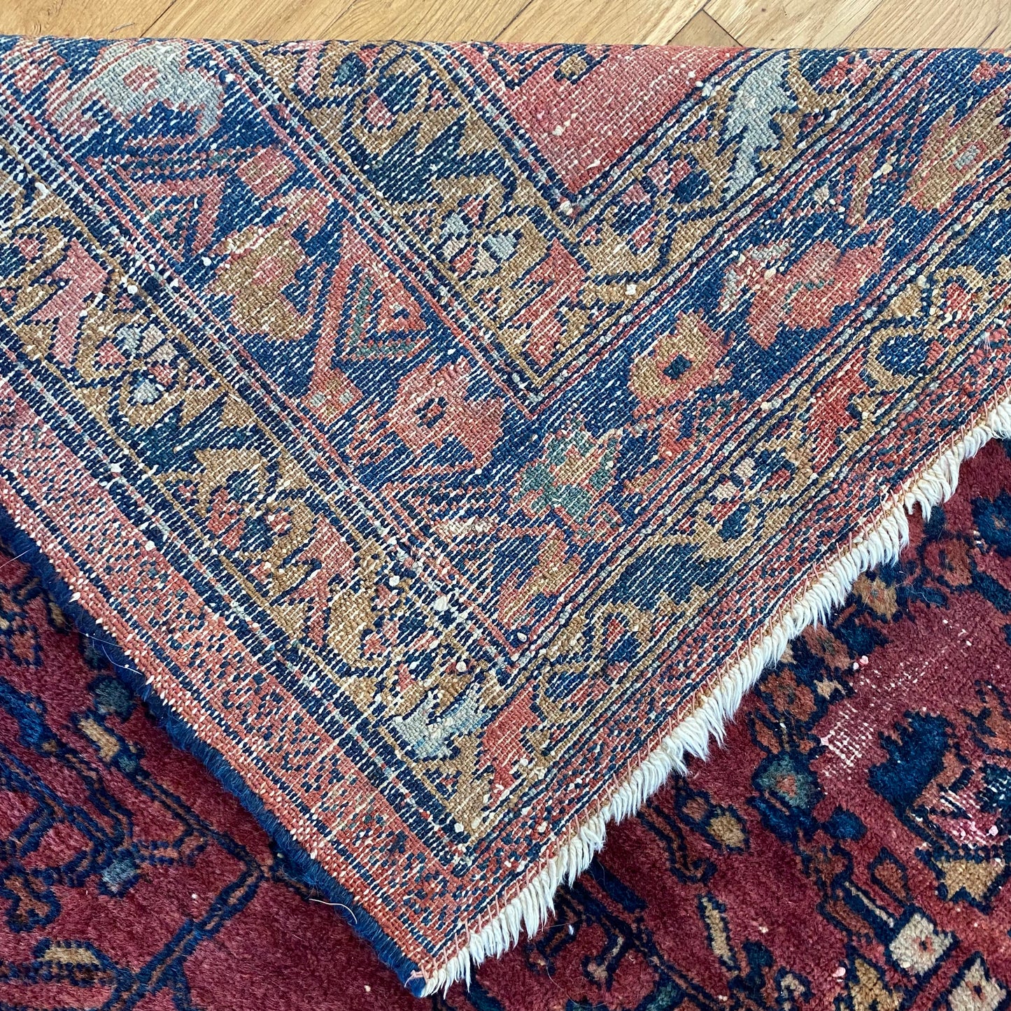 Vintage Rug, 4' 11 x 6' 4 Magenta