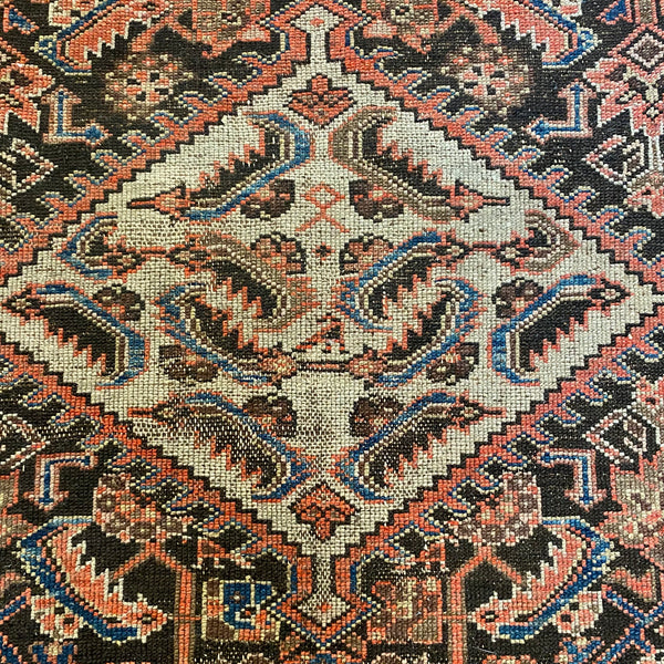 Vintage Rug, 3' 7 x 6' 4 Brown