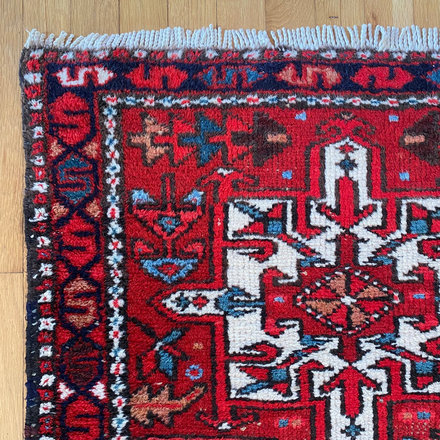 Vintage Rug, 2' 7 x 4' 5 Red