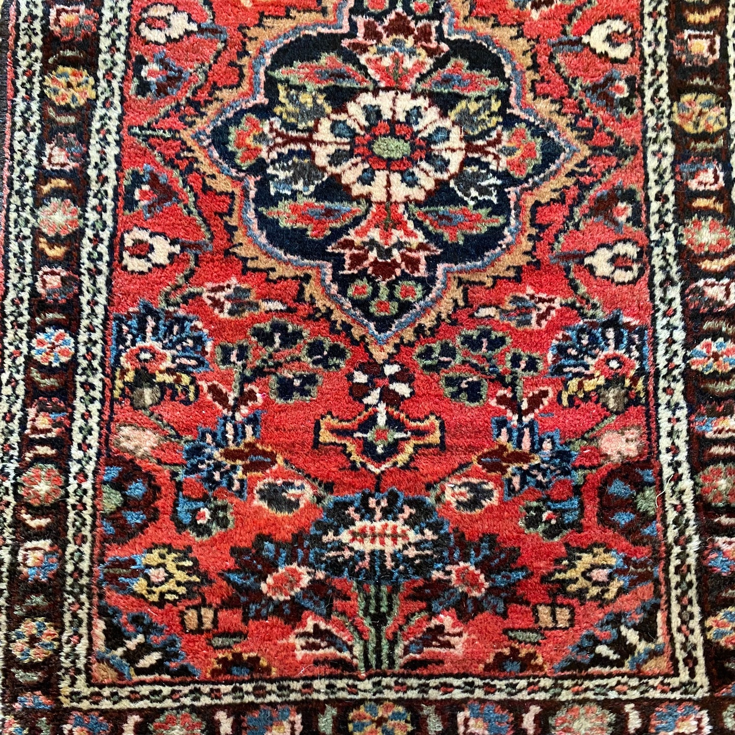 Vintage Rug, 1' 11 x 2' 11 Pink