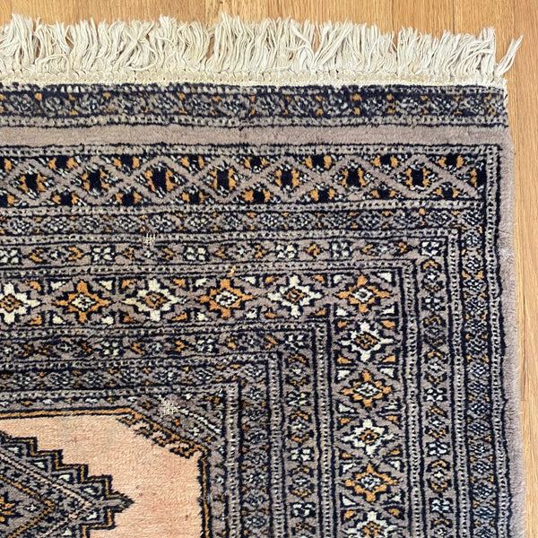 Vintage Rug, 3' 2 x 5' 6 Tan